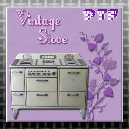 Second Life Marketplace Vintage Stove